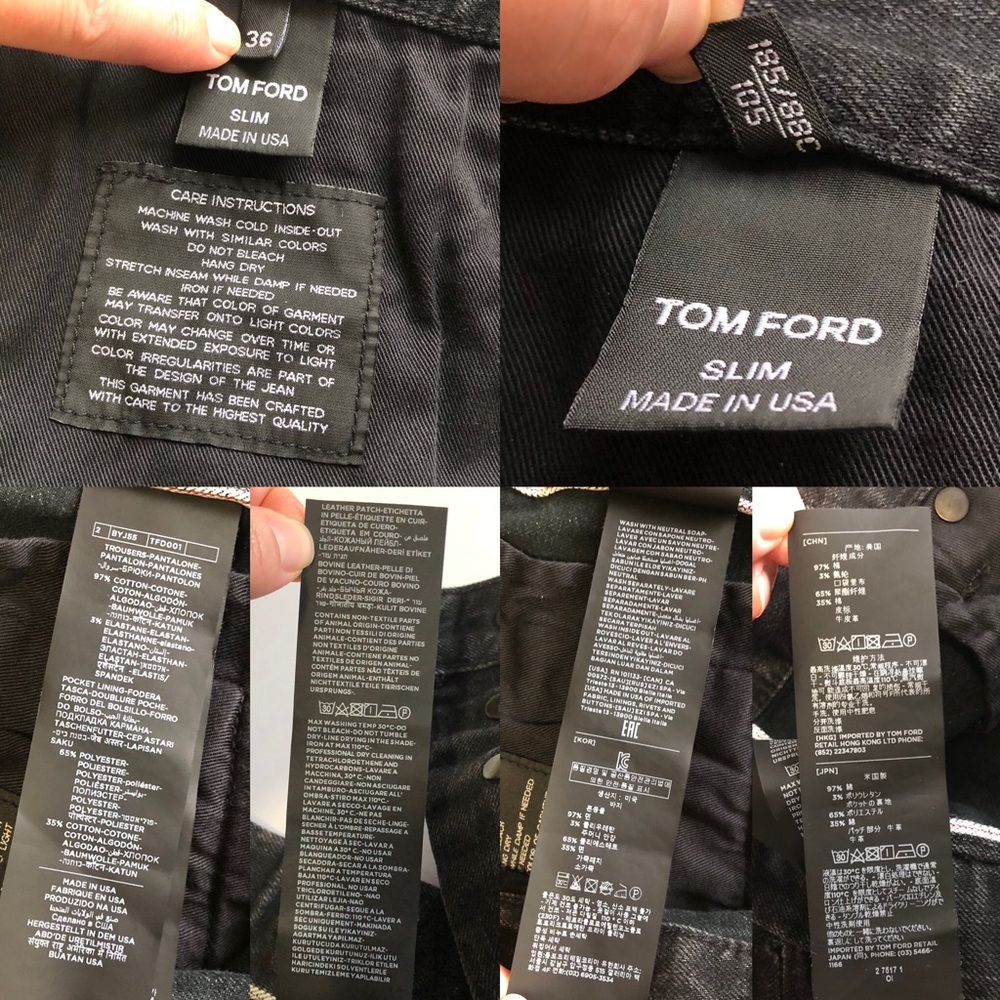 SOLD ๐ฆ TOM FORD
Slim-Fit Selvedge Jeans - Picture 15 of 16